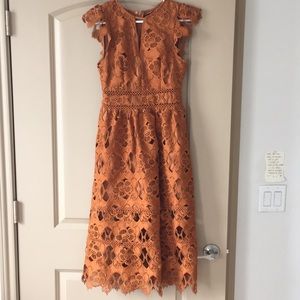 Anthropologie lace dress